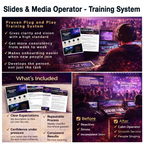 Slides & Visual Media Operator - Training Bundle